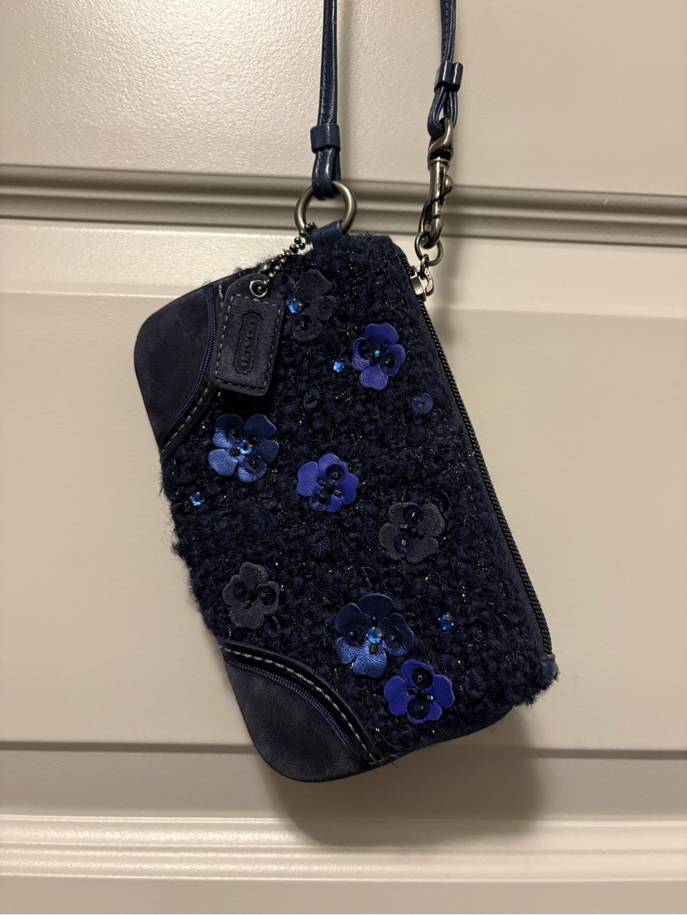 Coach Y2K Tweed Soho Wristlet